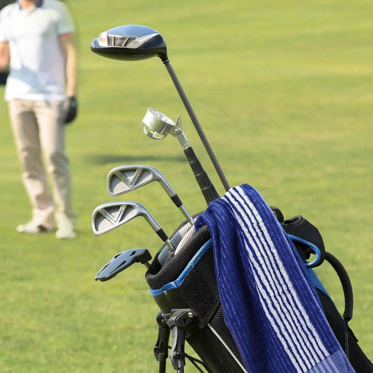 Golf Towel 22" X 44" Cotton Caddy Towel