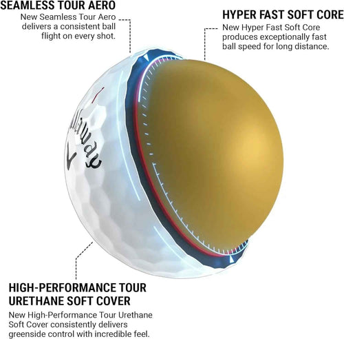 Callaway Golf Chrome Tour Golf Ball