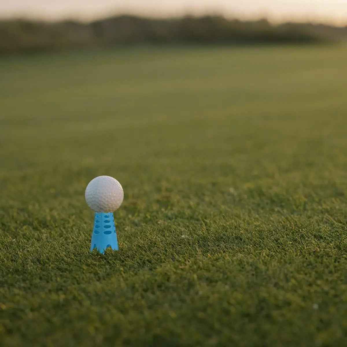 12Pcs Golf Simulator Tees ，Plastic Golf Mat Tees Tools for Outdoor Indoor Winter Turf and Driving Range Home Training Golf Tees(Blue) - North Fairways