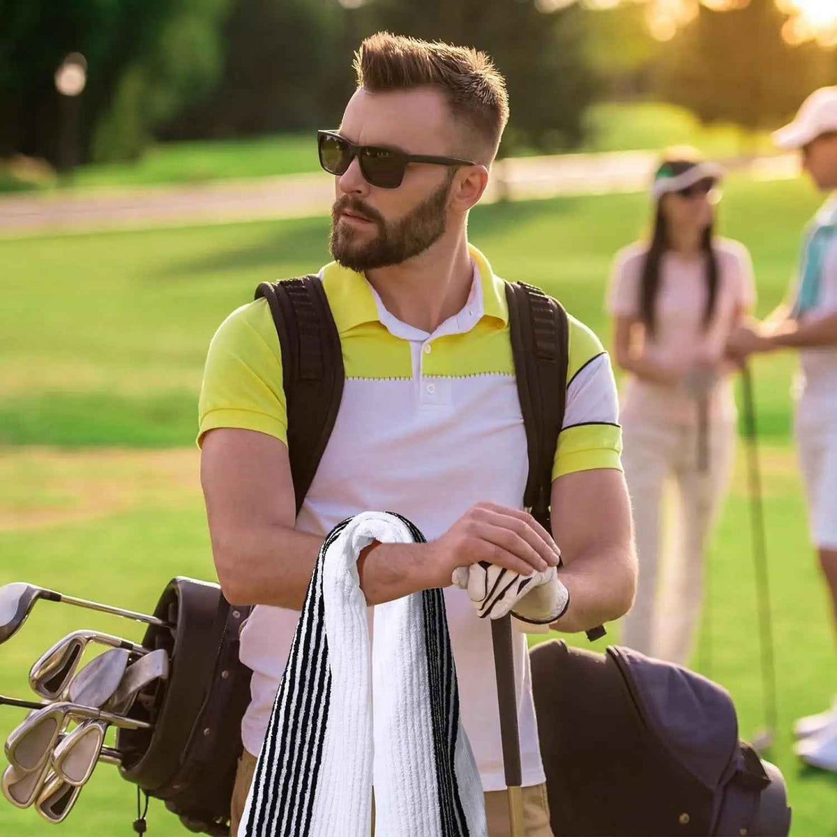 Golf Towel 22" X 44" Cotton Caddy Towel