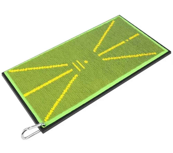 PGM Golf Hitting Strike Mat Training Aid Impact Divot Board Swing Practice Gift