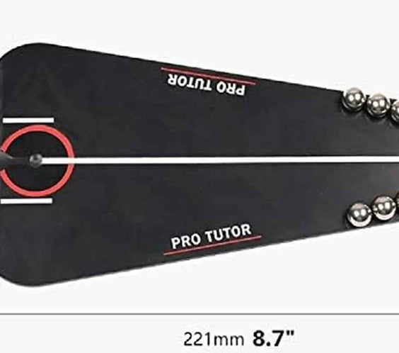 2025 New Golf Putting Tutor with Free Zipper Case, Golf Accessories Swing Trainer/Putting Training Aid, Mirror Alignment for Indoor and Outdoor - North Fairways