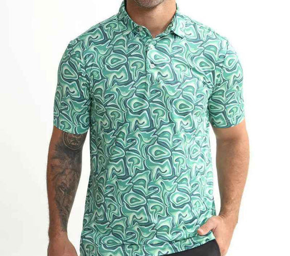 Mens Quick-Dry Golf Polo Shirt