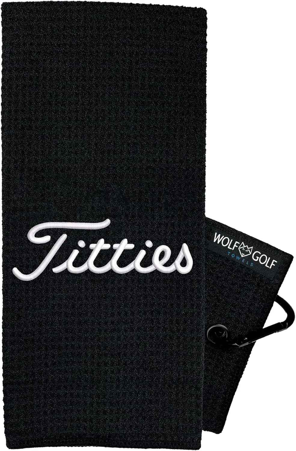 Funny Golf Towel | Embroidered in USA | Golf Accessories for Men or Women