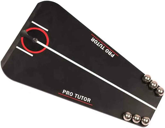 2025 New Golf Putting Tutor with Free Zipper Case, Golf Accessories Swing Trainer/Putting Training Aid, Mirror Alignment for Indoor and Outdoor