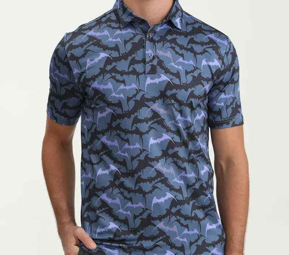 Mens Quick-Dry Golf Polo Shirt