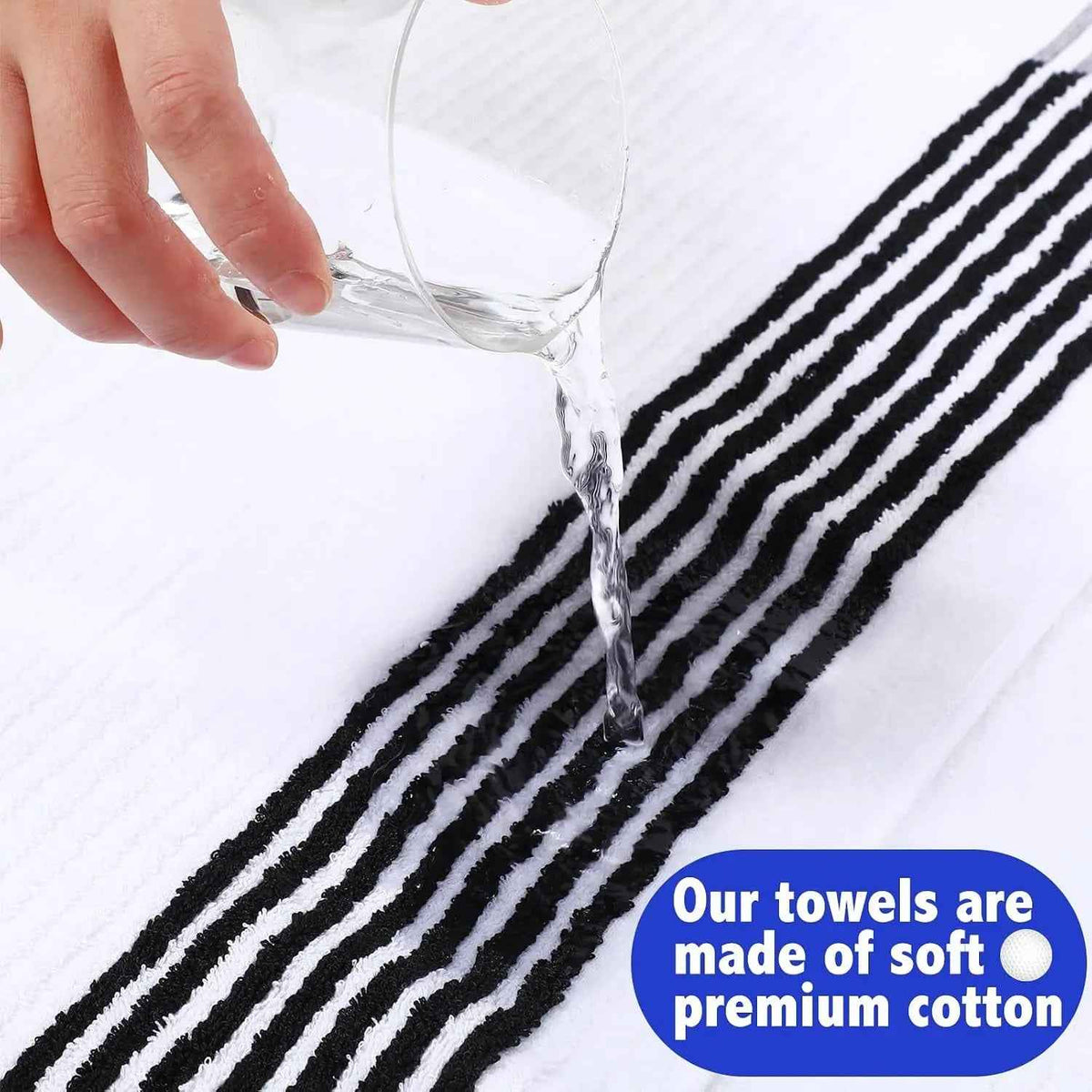 Golf Towel 22" X 44" Cotton Caddy Towel