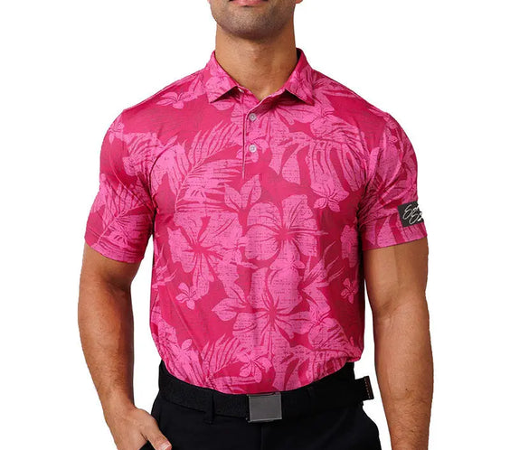 Mens Printed Golf Polo Shirt Min butik 2