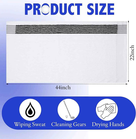 Golf Towel 22" X 44" Cotton Caddy Towel