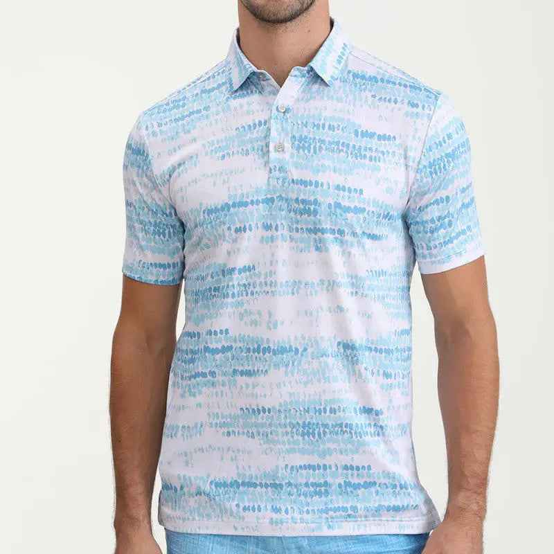 Mens Quick-Dry Golf Polo Shirt