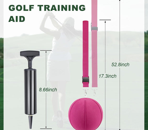 Smart Ball Golf Training Aid - Swing Trainer Aids Impact Golf Balls Arms Forearm Elbow between Posture Teaching Practice Equipment Tool