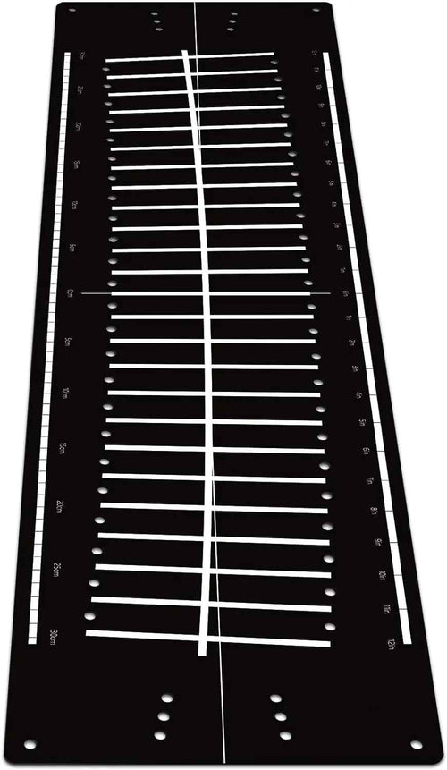 Golf Putting Mat Indoor 30X8.27 Inch Alignment Track