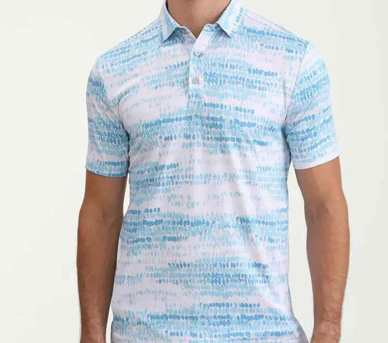Mens Quick-Dry Golf Polo Shirt