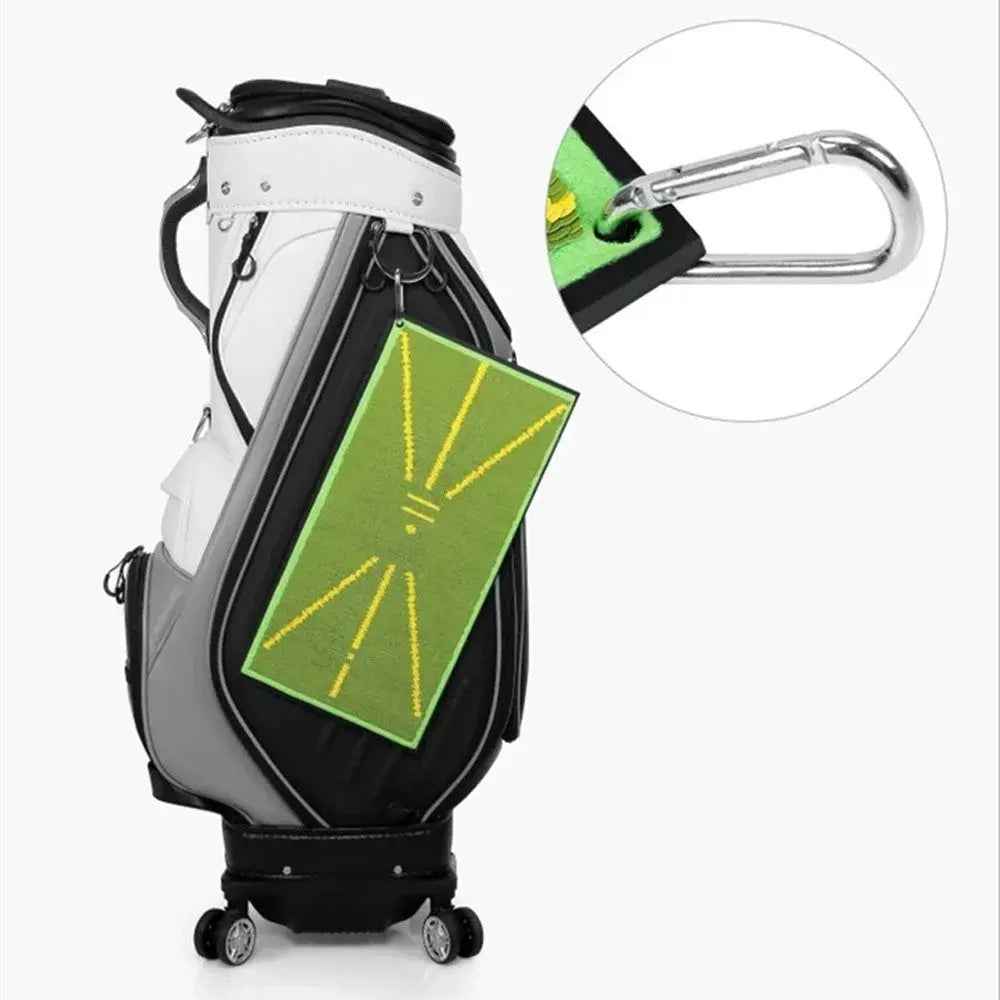 PGM Golf Hitting Strike Mat Training Aid Impact Divot Board Swing Practice Gift