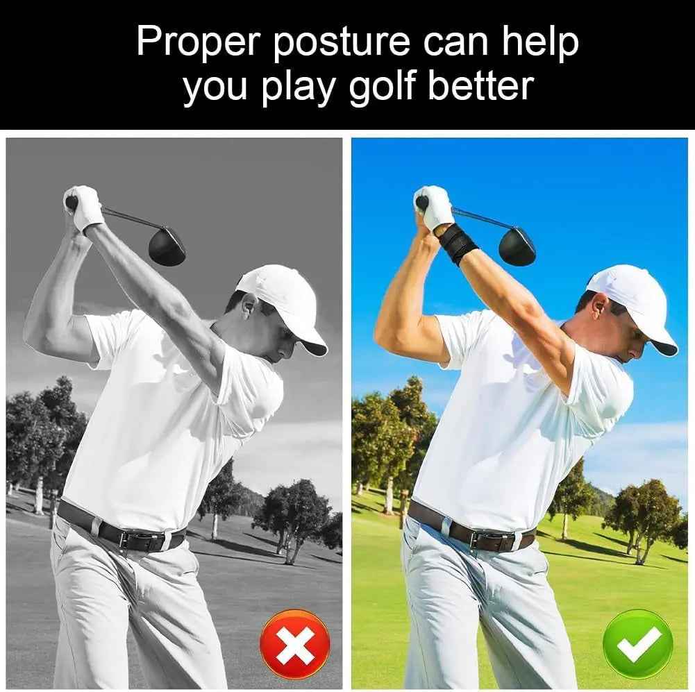 Golf Wrist Brace, Adjustable Wrist Training Aid for Correct Swing Posture