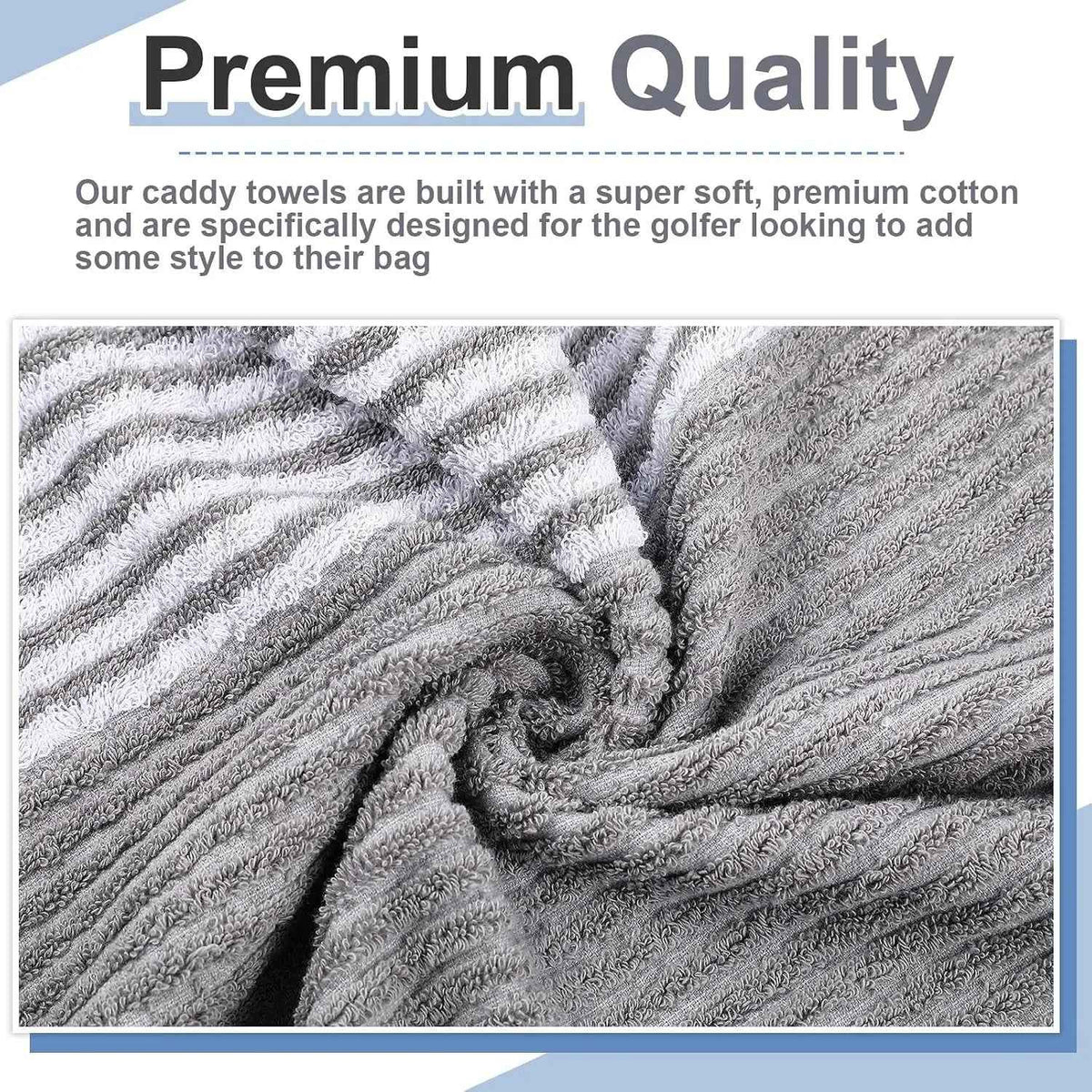 Large Golf Caddy Towel 22X42