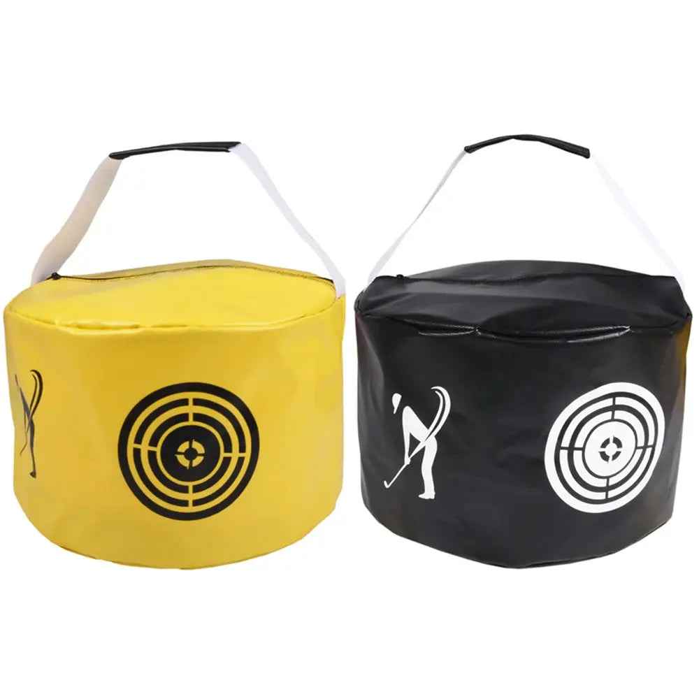 Golf Portable Multi-Functional Hitting Bag Golf Ball Impact Bag Swing Training Aid Beginner Assistant