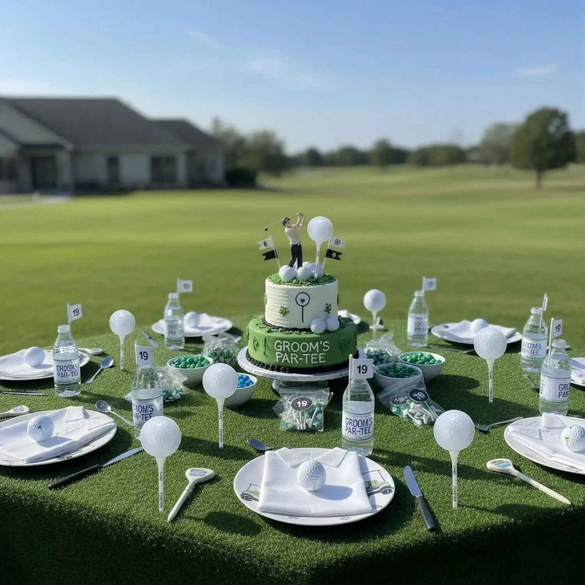 100 Pcs Wood Golf Tee Bulk Same Hole Forever Bachelor Party Favors