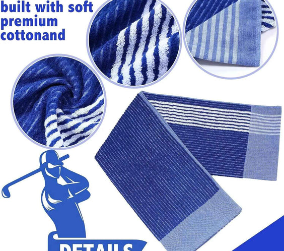 Golf Towel 22" X 44" Cotton Caddy Towel