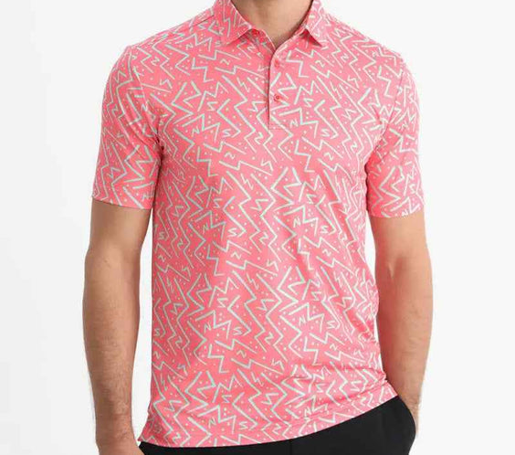 Mens Quick-Dry Golf Polo Shirt