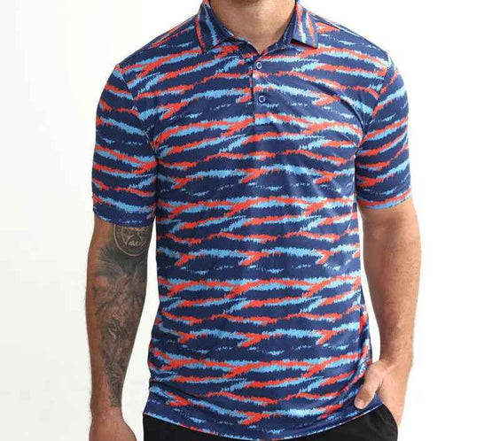 Mens Quick-Dry Golf Polo Shirt