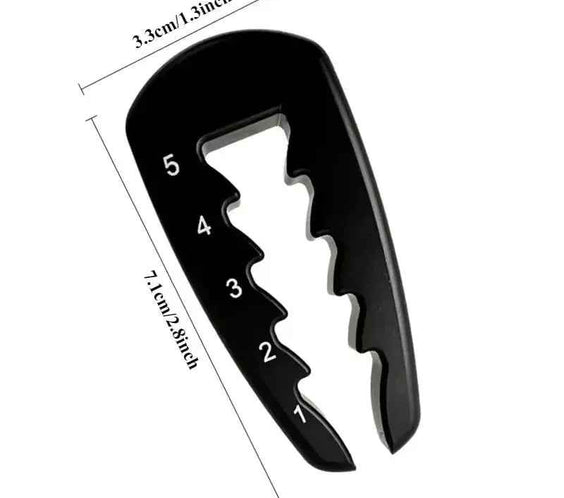Adjustable Golf Tee Height Tool Precision Tee Height Setter for Consistent Swings, Durable Design, Easy-To-Use Golf Training Aid - North Fairways