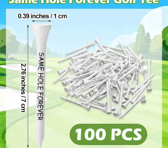 100 Pcs Wood Golf Tee Bulk Same Hole Forever Bachelor Party Favors