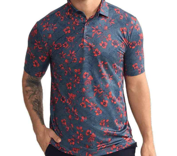 Mens Quick-Dry Golf Polo Shirt