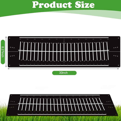 Golf Putting Mat Indoor 30X8.27 Inch Alignment Track