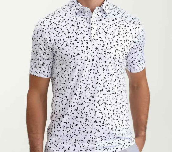 Mens Quick-Dry Golf Polo Shirt