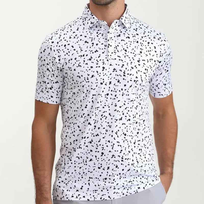 Mens Quick-Dry Golf Polo Shirt