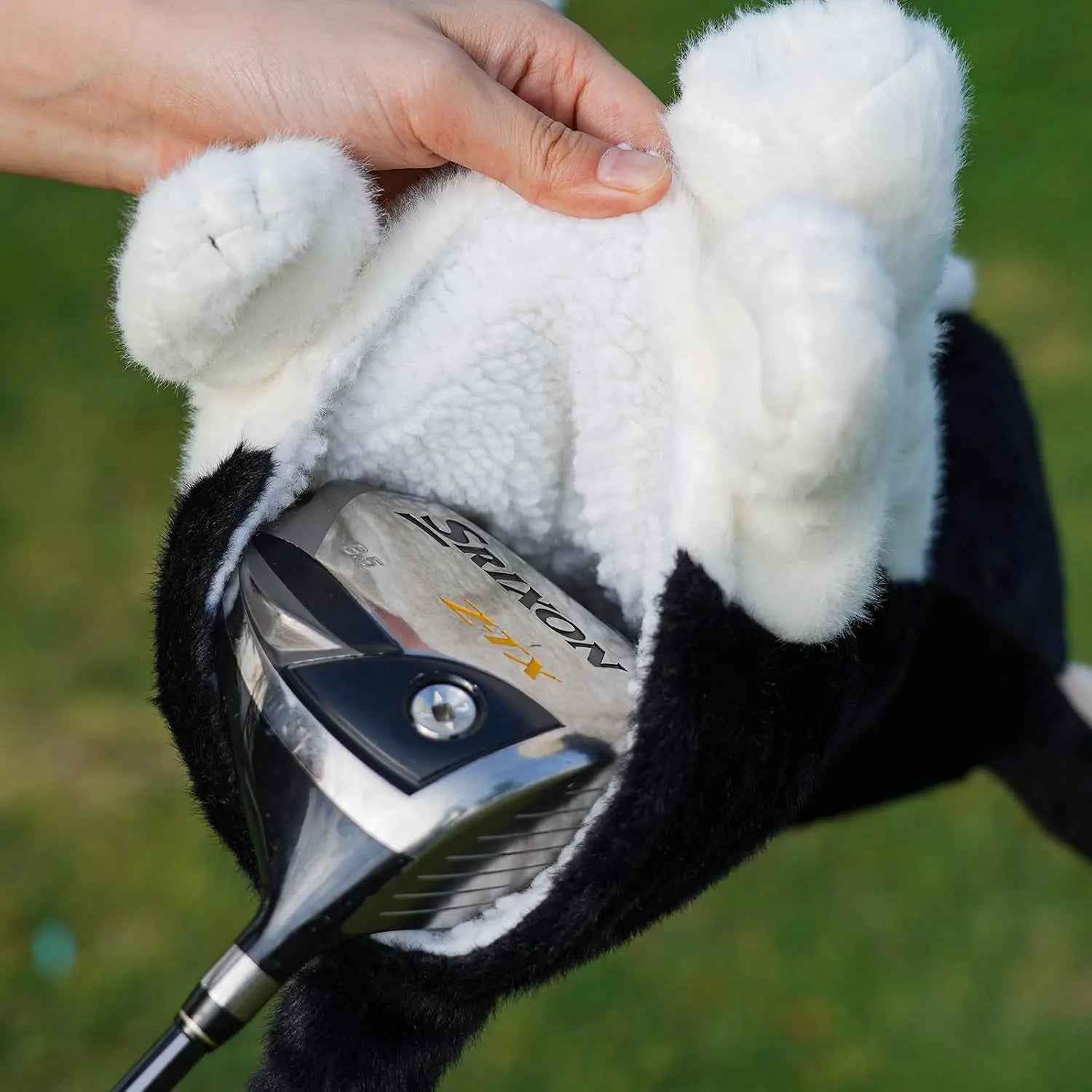 Golf Club Covers for Woods and Drivers Funny Driver Headcover Animal Golf Club Head Covers Golf Gifts for Men Women Plush