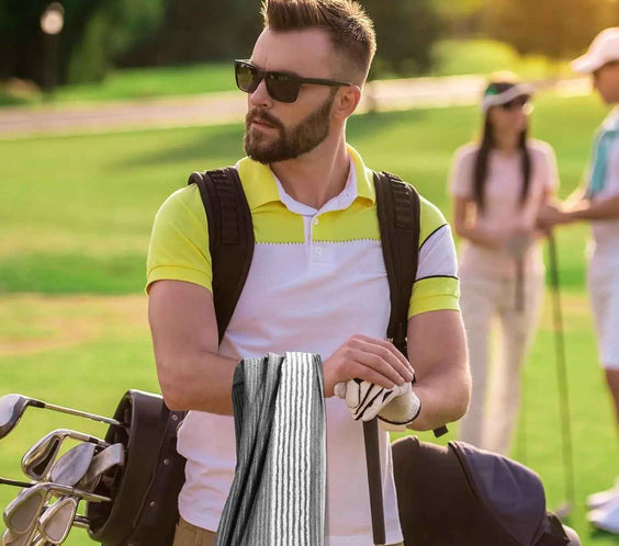 Golf Towel 22" X 44" Cotton Caddy Towel