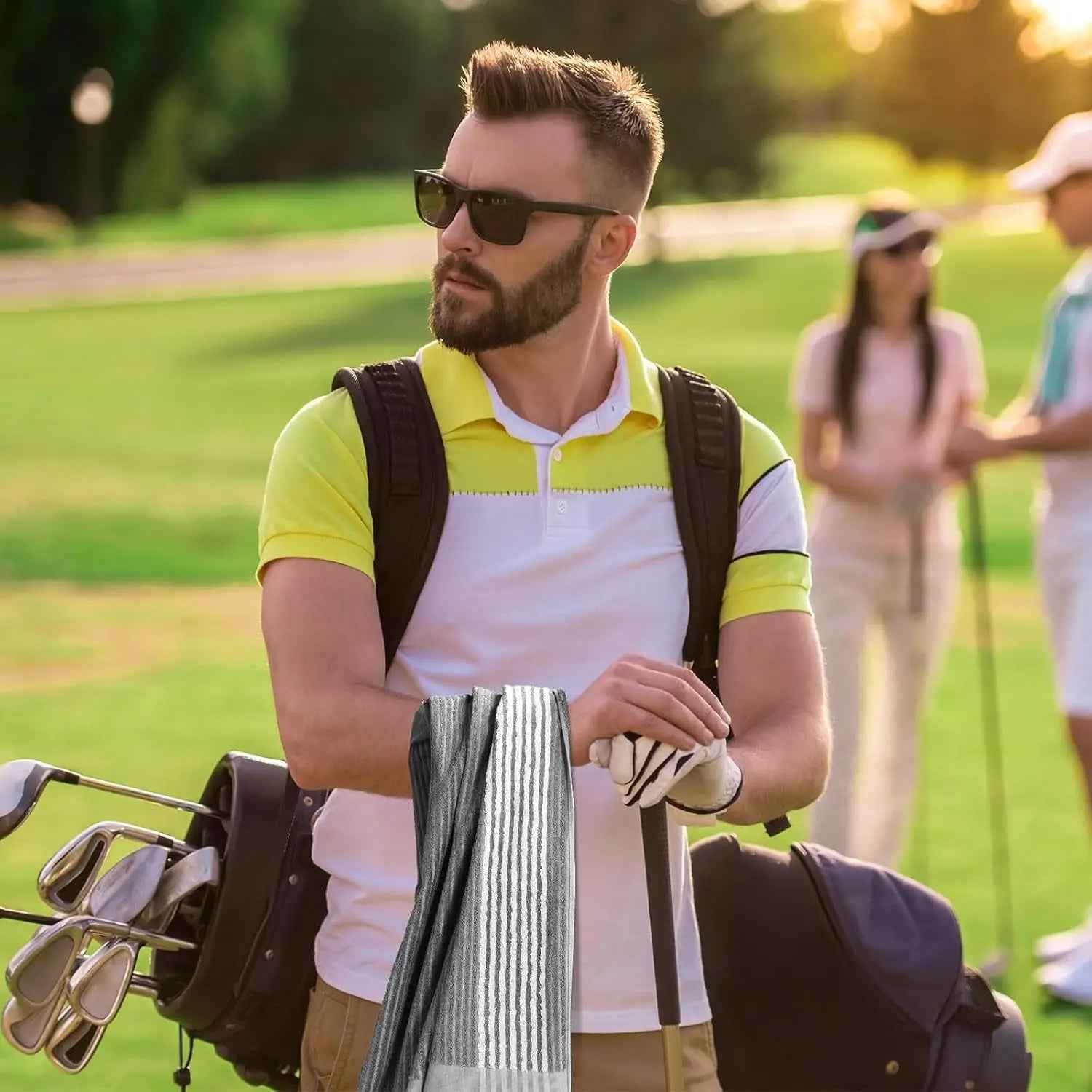 Golf Towel 22" X 44" Cotton Caddy Towel