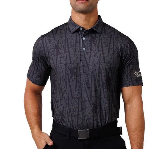 Mens Printed Golf Polo Shirt Min butik 2