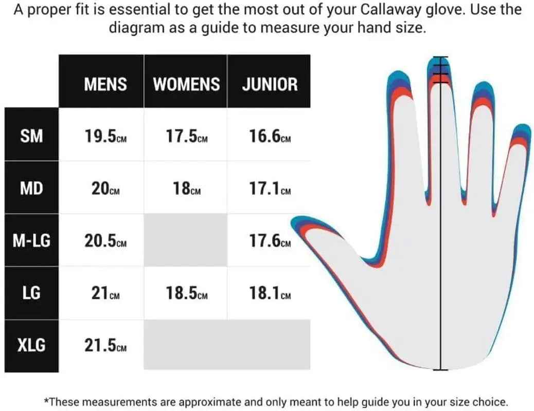 Callaway Golf Weatherspann Junior Golf Glove