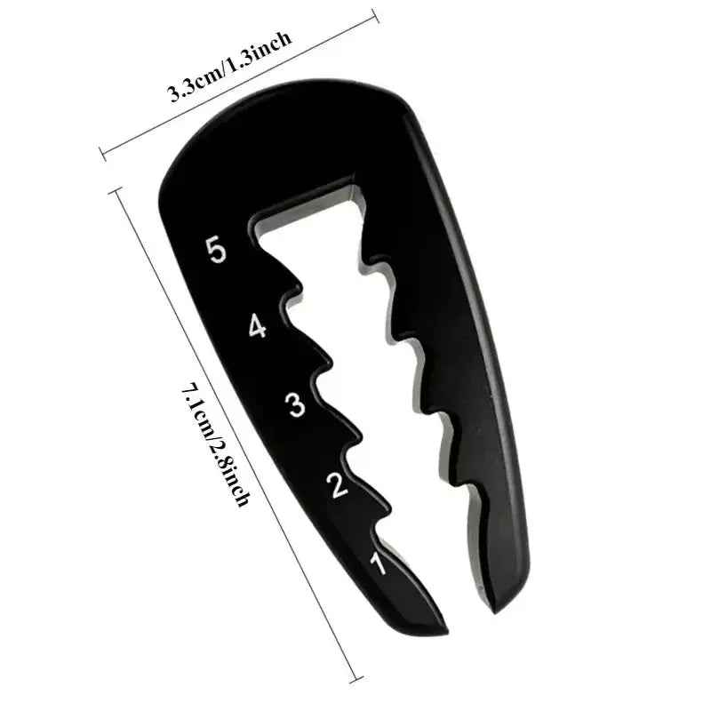 Adjustable Golf Tee Height Tool Precision Tee Height Setter for Consistent Swings, Durable Design, Easy-To-Use Golf Training Aid