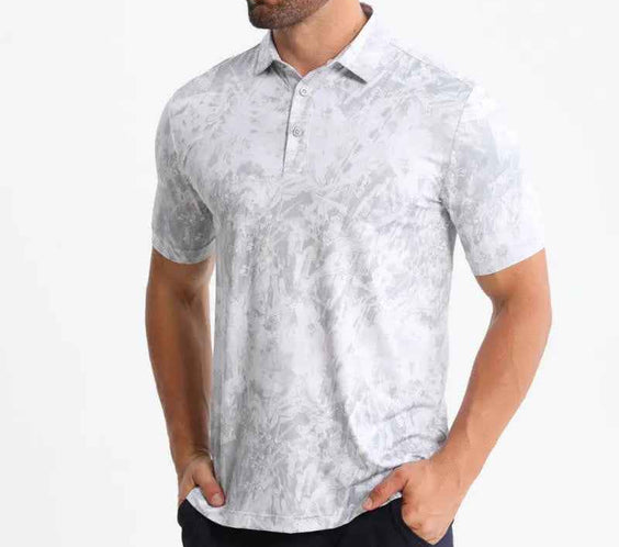 Mens Quick-Dry Golf Polo Shirt