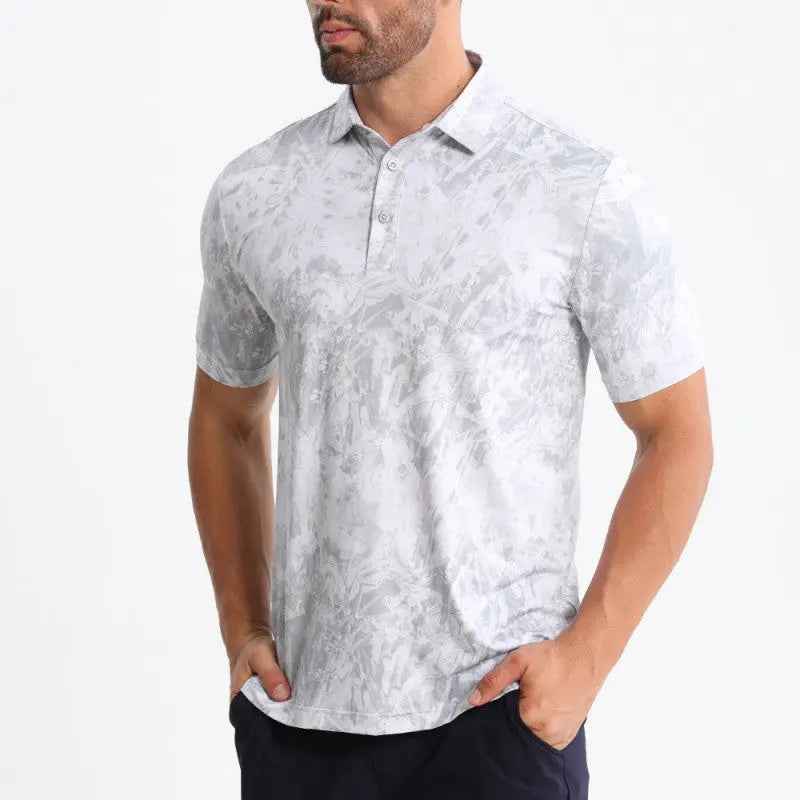 Mens Quick-Dry Golf Polo Shirt
