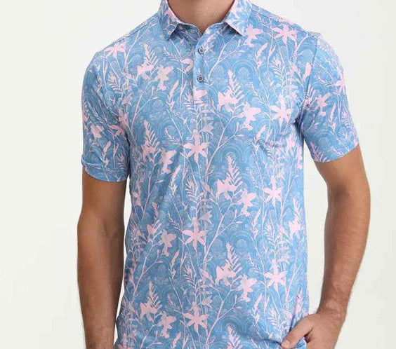 Mens Quick-Dry Golf Polo Shirt