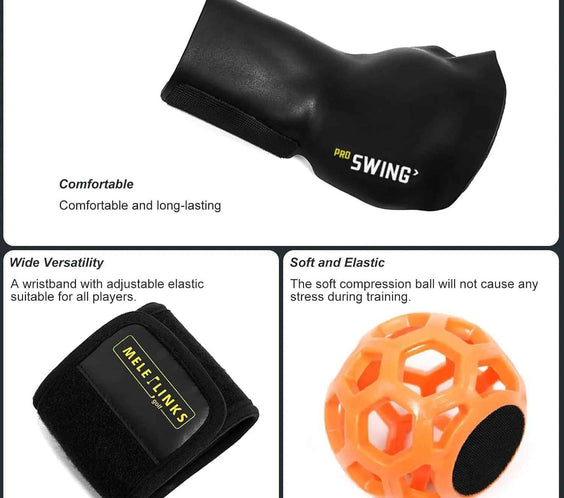 Golf Swing Trainer Ball Golf Trainer Ball Golf Swing Training Aid for Posture Correction Golf Swing Pro Golf Wrist Training Aid Golf Swing Trainer Golf Grip Trainer for Golf Practice Beginners