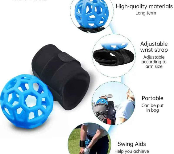 Golf Smart Ball Swing Trainer Golf Training Aid Ball Equipment Portable Golf Smart Ball Posture Correction Training for Beginner