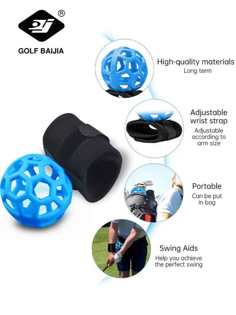 Golf Smart Ball Swing Trainer Golf Training Aid Ball Equipment Portable Golf Smart Ball Posture Correction Training for Beginner