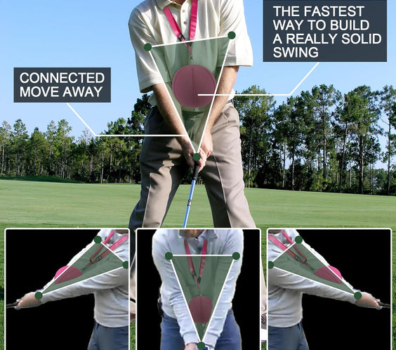 Smart Ball Golf Training Aid - Swing Trainer Aids Impact Golf Balls Arms Forearm Elbow between Posture Teaching Practice Equipment Tool