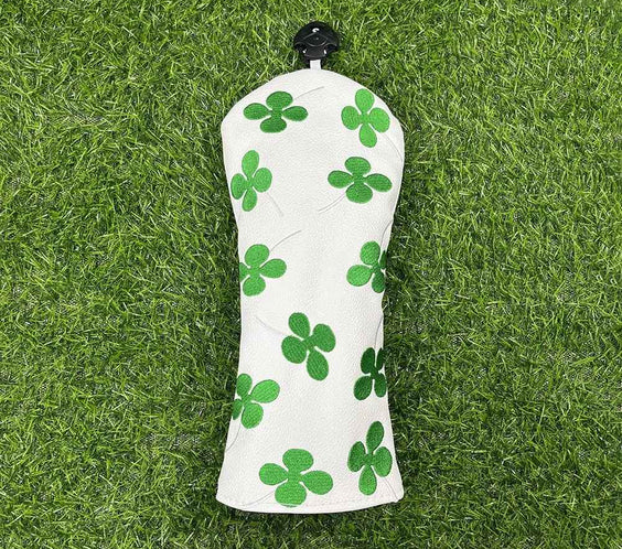 Fresh and Simple Four-Leaf Clover Golf Club Head Covers