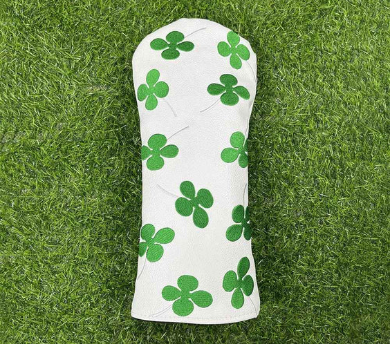 Fresh and Simple Four-Leaf Clover Golf Club Head Covers