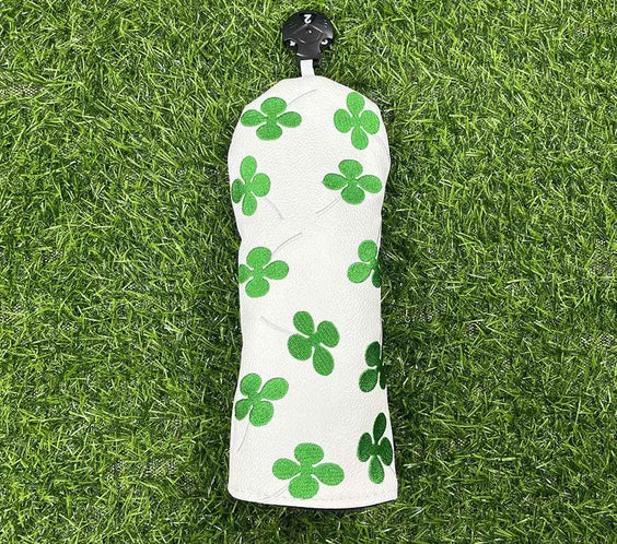Fresh and Simple Four-Leaf Clover Golf Club Head Covers