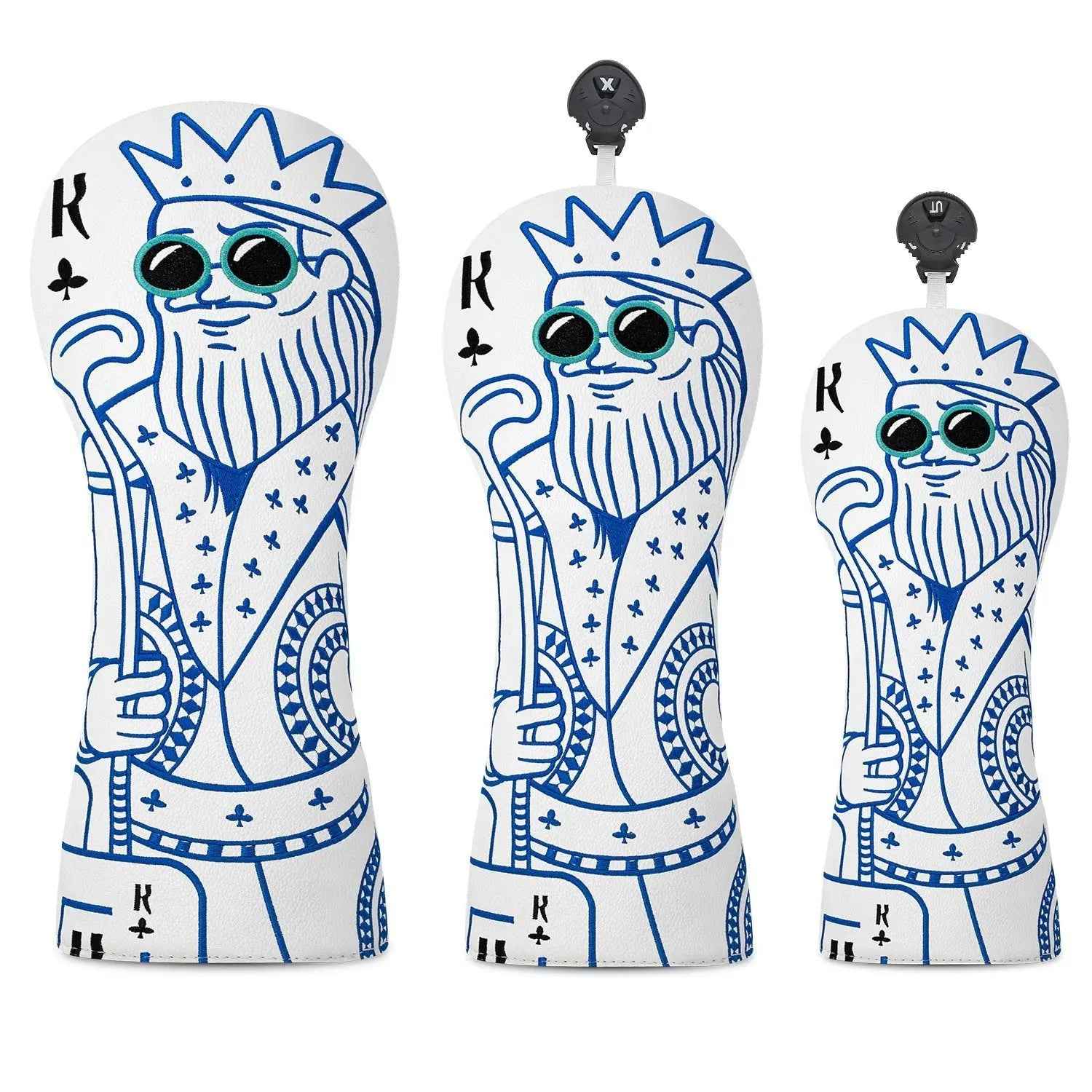 Golf Club Cover with Poker Card