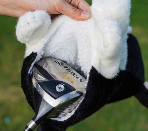 Golf Club Covers for Woods and Drivers Funny Driver Headcover Animal Golf Club Head Covers Golf Gifts for Men Women Plush - North Fairways