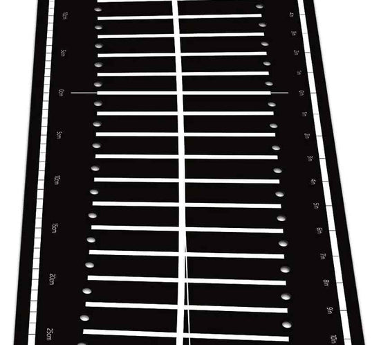 Golf Putting Mat Indoor 30X8.27 Inch Alignment Track - North Fairways